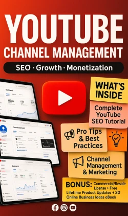 YouTube Channel Management Course