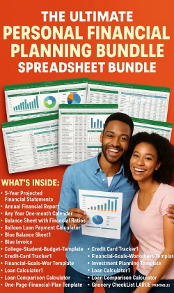 The Ultimate Personal Financial Planning Spreadsheet Bundle