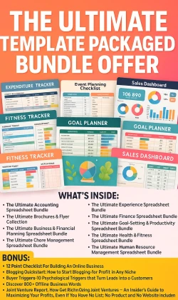 The Ultimate Template Packaged Bundle Offer