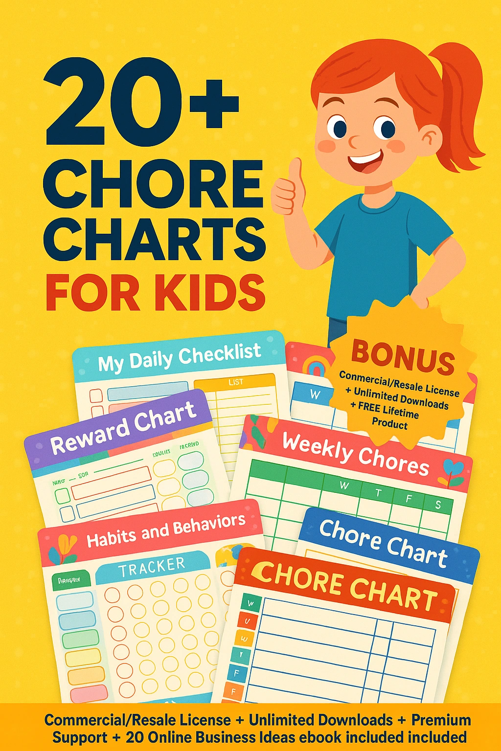 20+ Chore Charts for Kids