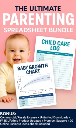 The Ultimate Parenting Spreadsheet Bundle