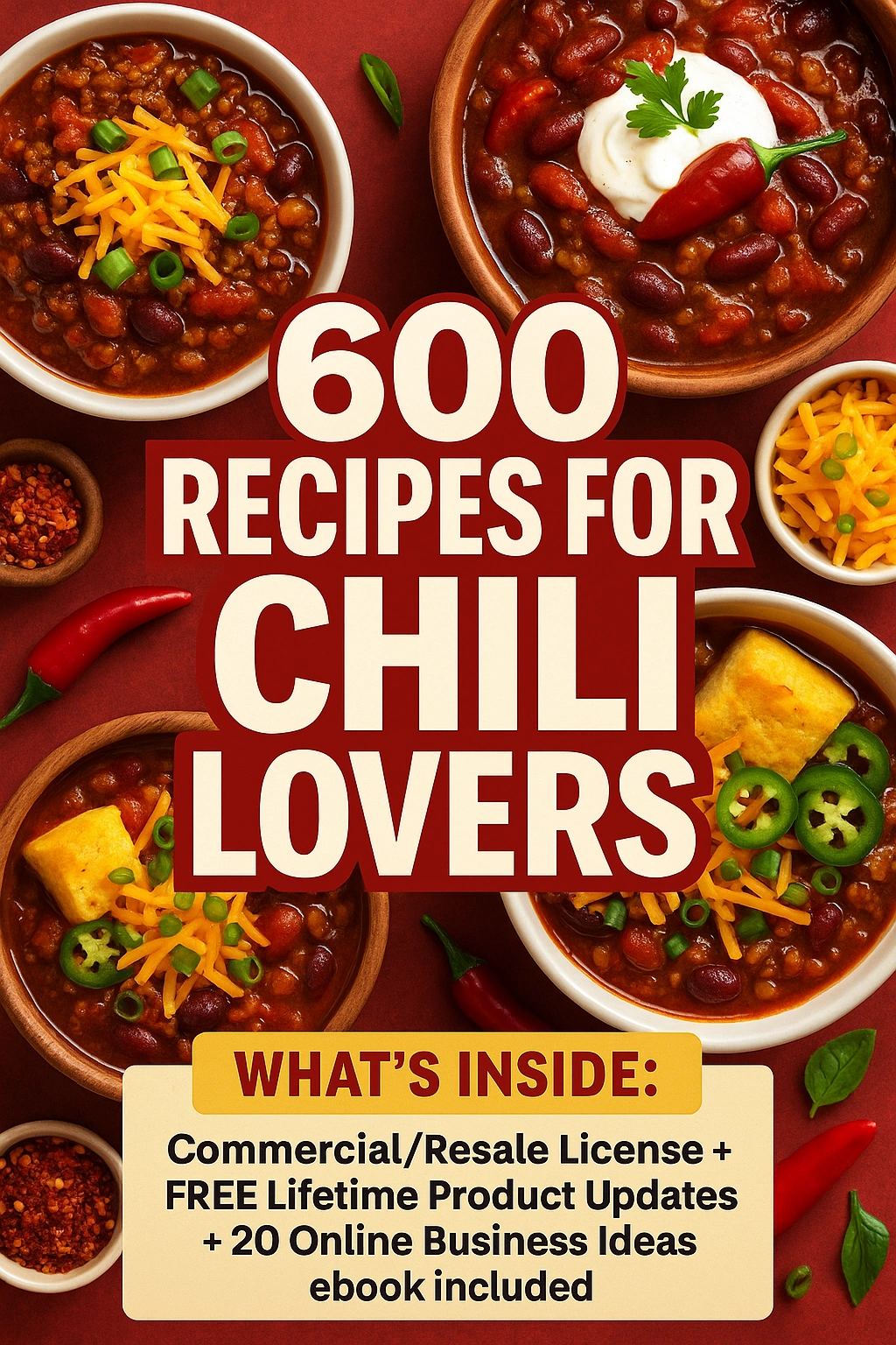 600 Recipes for Chili Lovers