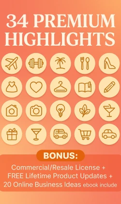 34 Premium Highlights (JPG + PNG)