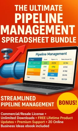The Ultimate Pipeline Management Spreadsheet Bundle