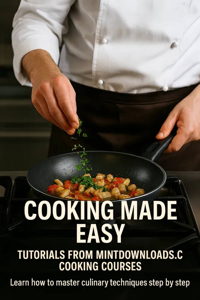 Cooking Made Easy: Tutorials from MintDownloads.com Cooking Courses