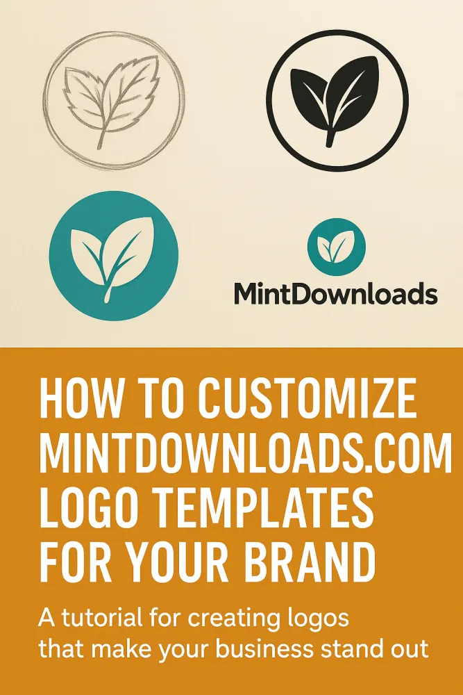 How to Customize MintDownloads.com Logo Templates for Your Brand