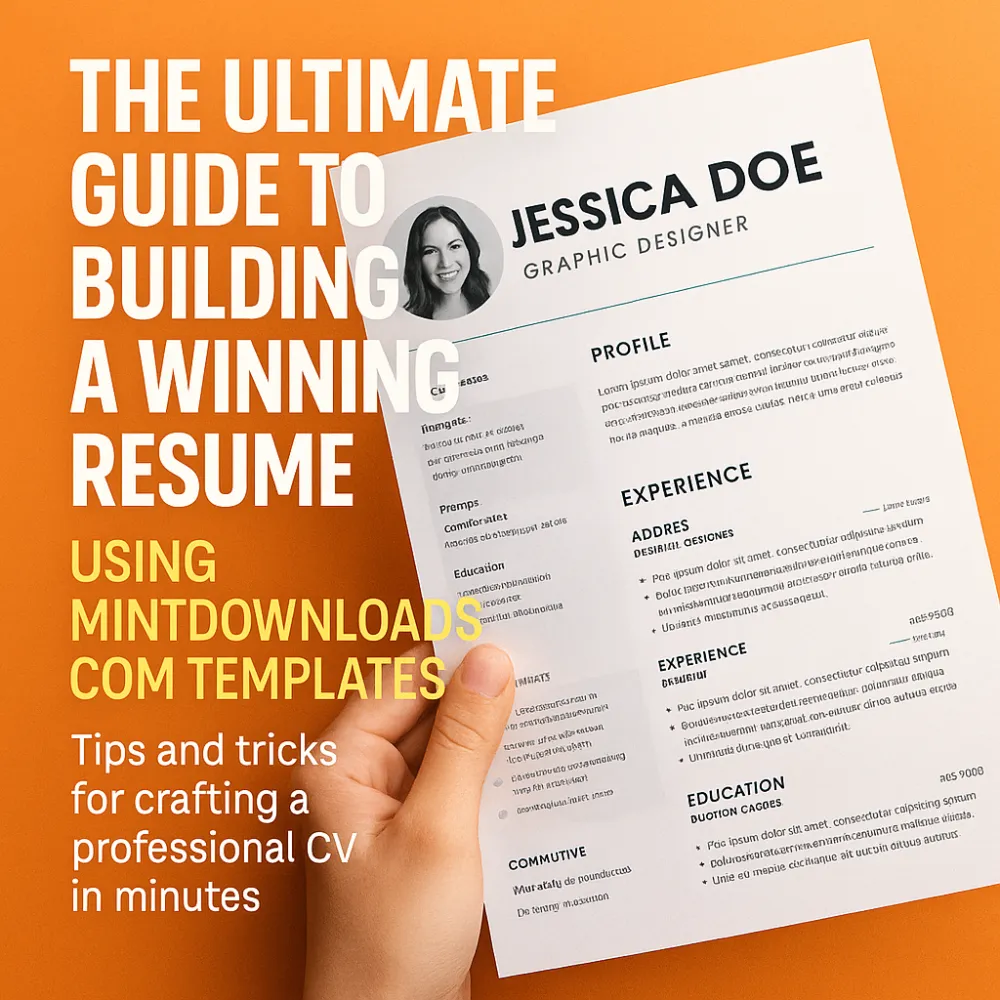 The Ultimate Guide to Building a Winning Resume Using MintDownloads.com Templates