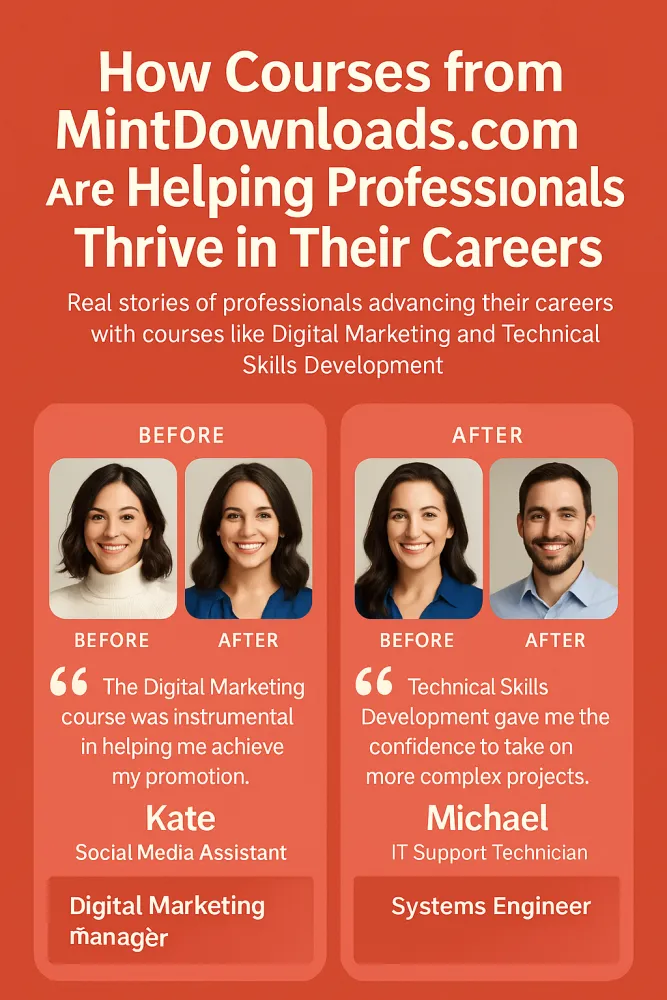 How Courses from MintDownloads.com Are Helping Professionals Thrive in Their Careers