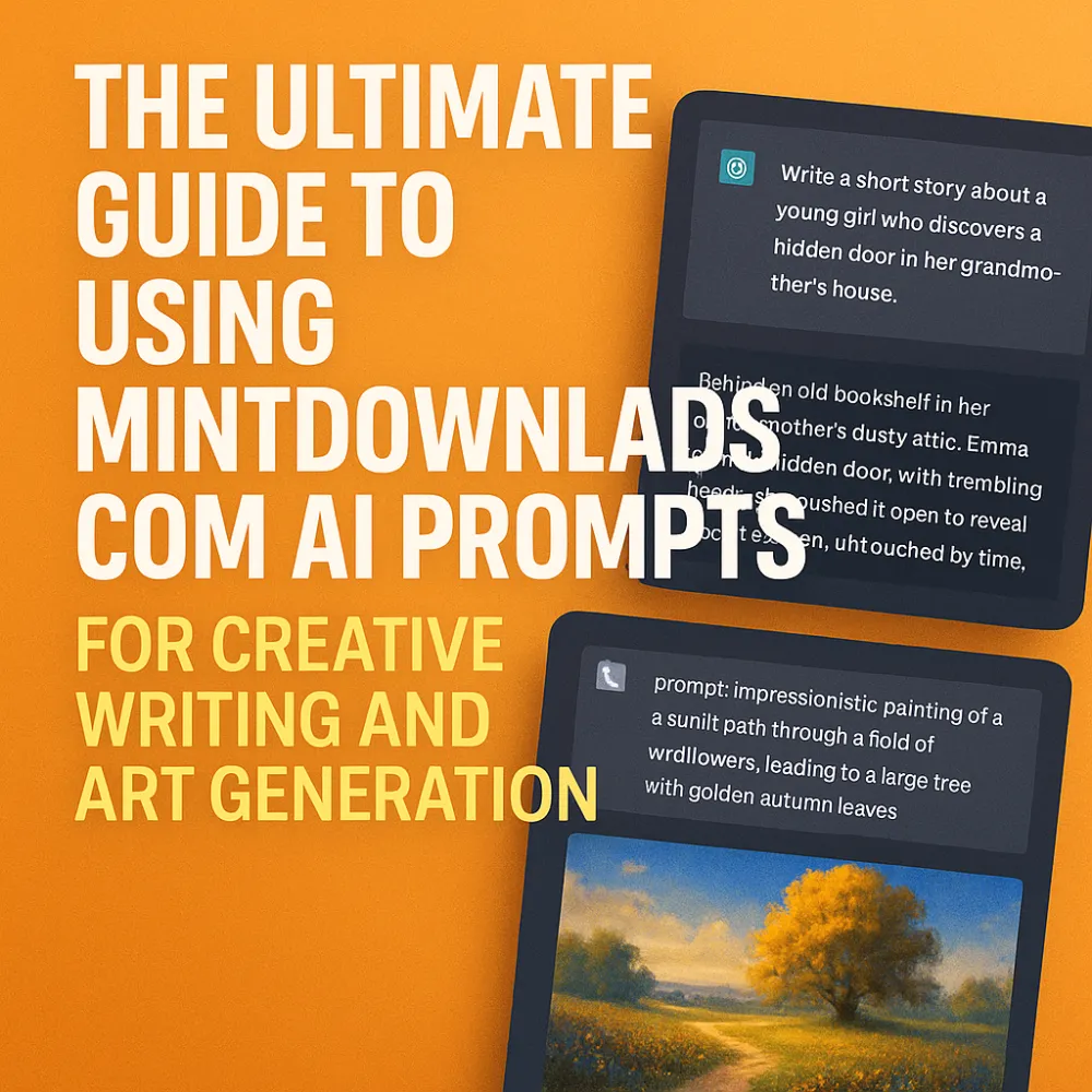 The Ultimate Guide to Using MintDownloads.com AI Prompts for Creative Writing and Art Generation