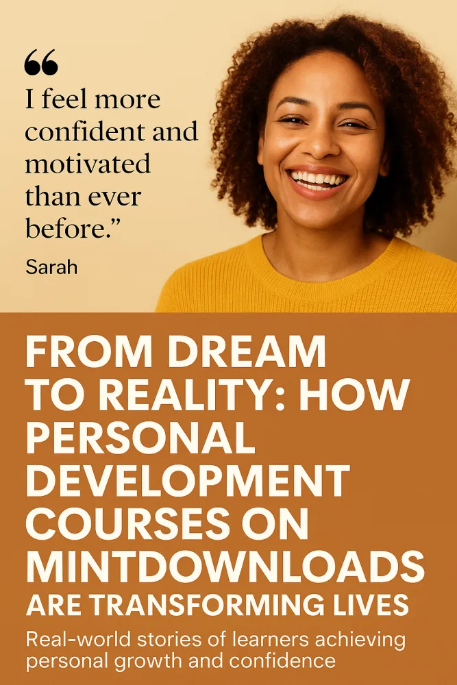 From Dream to Reality: How Personal Development Courses on MintDownloads.com Are Transforming Lives