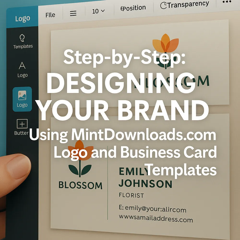 Step-by-Step: Designing Your Brand Using MintDownloads.com Logo and Business Card Templates