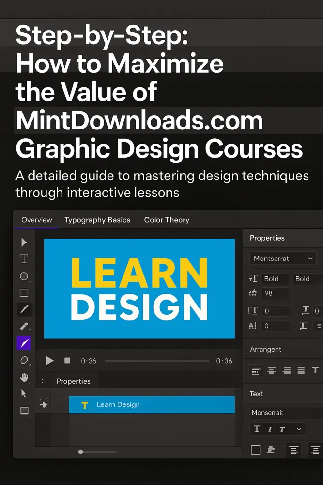 Step-by-Step: How to Maximize the Value of MintDownloads.com Graphic Design Courses